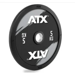 Set de poids olympiques ATX Bumper Plates colorés 200 kg