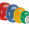Set de poids olympiques professionnels colorés ultras précis 200 kg