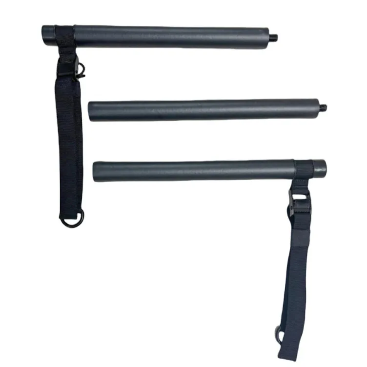 Set de renforcement musculaire - Barre de Pilates avec 6 bandes de résistance et poignées