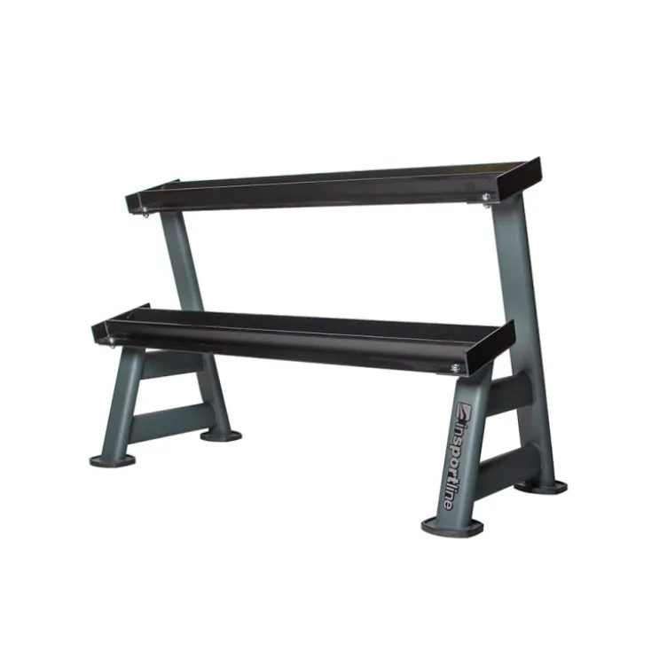 Set d'haltères complet de 5 kg à 35 kg avec support de rangement robuste à deux étages
