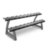 Set d'haltères complet 2,5 à 25 kg avec Rack de rangement - 10 Paires d'haltères numérotées HD25