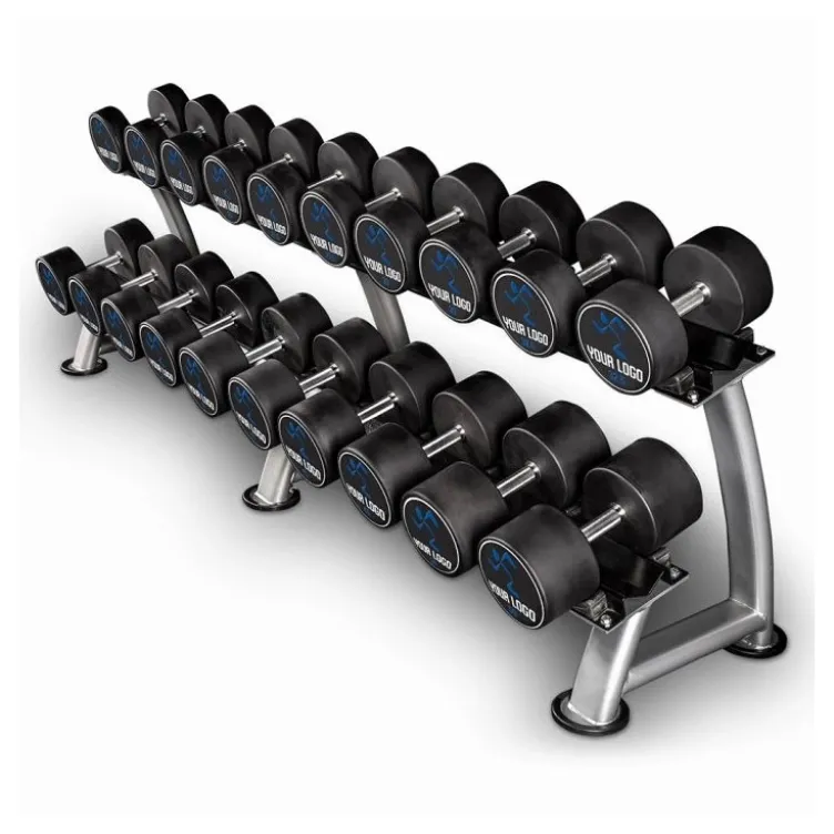 Set d'haltères professionnel ATX avec logo personnalisable de 5 à 20 kg jusqu'à 5 à 50 kg au choix