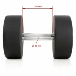 Set d'haltères professionnel ATX avec logo personnalisable de 5 à 20 kg jusqu'à 5 à 50 kg au choix