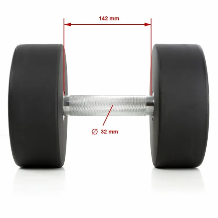 Set d'haltères professionnel ATX avec logo personnalisable de 5 à 20 kg jusqu'à 5 à 50 kg au choix