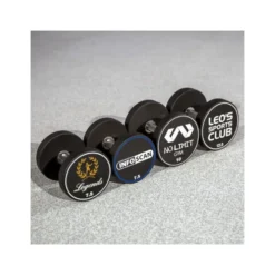 Set d'haltères professionnel ATX avec logo personnalisable de 5 à 20 kg jusqu'à 5 à 50 kg au choix