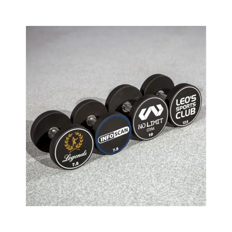 Set d'haltères professionnel ATX avec logo personnalisable de 5 à 20 kg jusqu'à 5 à 50 kg au choix