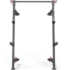 Set Half Rack mural et pliable ATX compact hauteur 198 cm avec rails de fixation