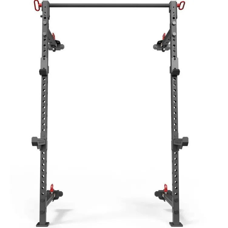Set Half Rack mural et pliable ATX compact hauteur 198 cm avec rails de fixation