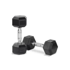 Set rack de rangement avec paire d'haltères hexagonaux 2 à 30 kg - TH30 Titanium Strength