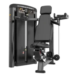 Shoulder press à charge guidée 100 kg Genesis Titanium Strength de qualité pro pour l'entraînement des épaules - GS-S12