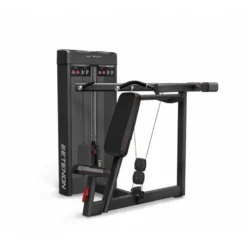 Shoulder press machine convergente à charge guidée pour utilisation professionnelle