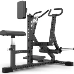 Side Row machine professionnelle ATX à capacité de charge de 250 kg - Bras indépendants et support de poitrine pivotant