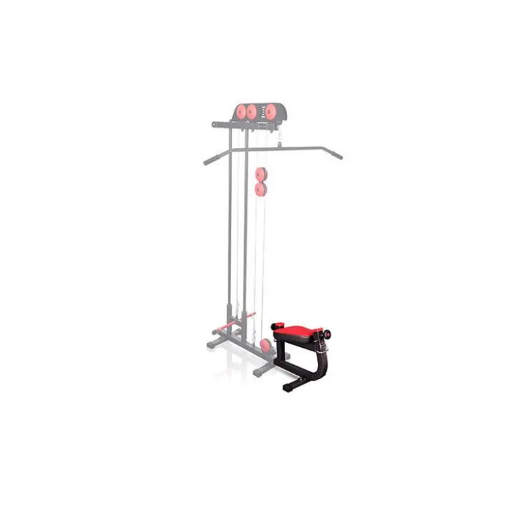 Siège de musculation pour exercices de tirage assis à la poulie d'entraînement