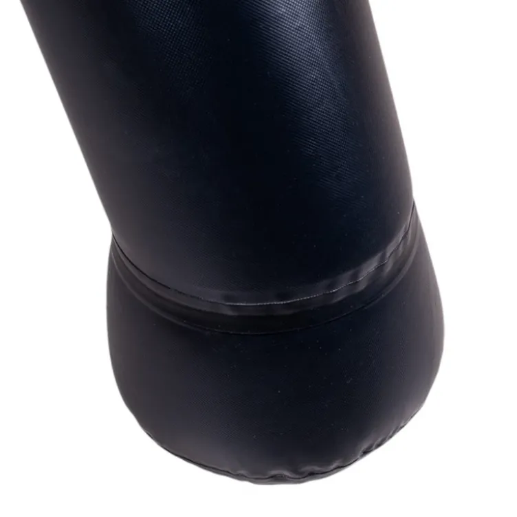 Silhouette de frappe à trois pieds et bras pour entraînements de boxe avec housse en néoprène amovible