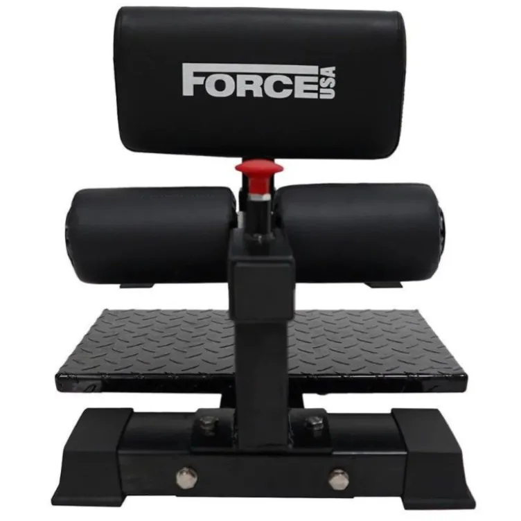 Sissy Squat Force USA pour renforcement des cuisses à la maison ou en salle de musculation