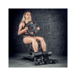 Sissy squat professionnel ATX pour entraînement des fessiers et des cuisses