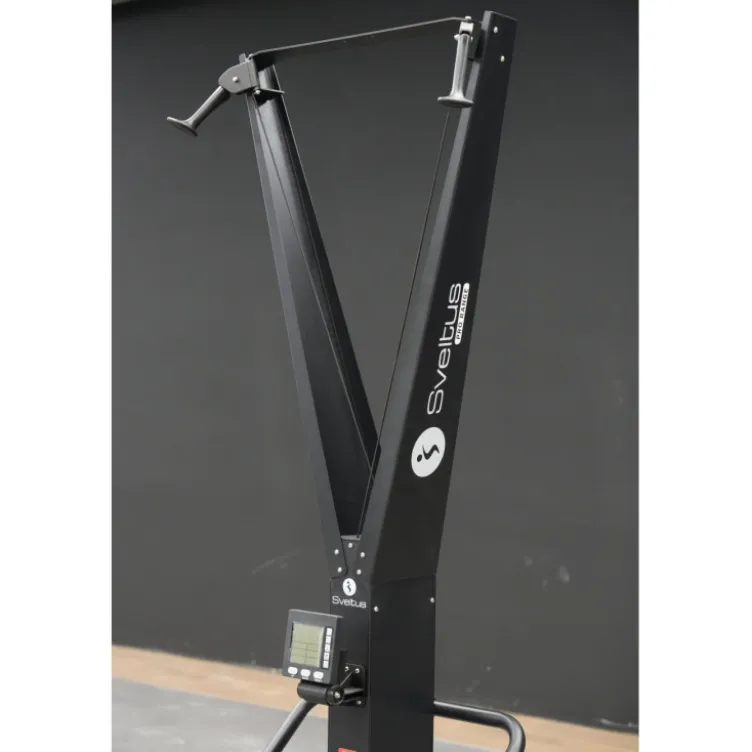 Ski Trainer avec plateforme en bois et renforts en aluminium - Tableau de bord intégré