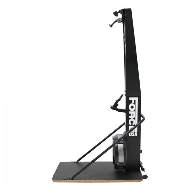 Ski-Trainer professionnel avec 10 niveaux de résistance - Equipement de cardio avec poignées antidérapantes