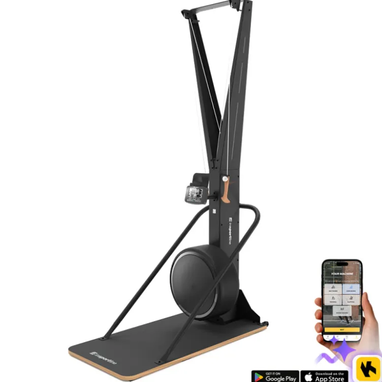 SKI Trainer - Simulateur de ski de fond Velocer SKI 16 niveaux et 21 programmes avec système de polarisation alternée