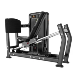 Sélectorized leg press horizontale machine Titanium de qualité PRO pour le renforcement des jambes - Charge guidée 100 kg GS-S17