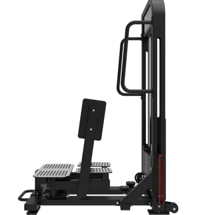Sélectorized Standing abductor machine de marque Titanium Strength Élite Séries EL-S48 - Colonne de poids 70 kg
