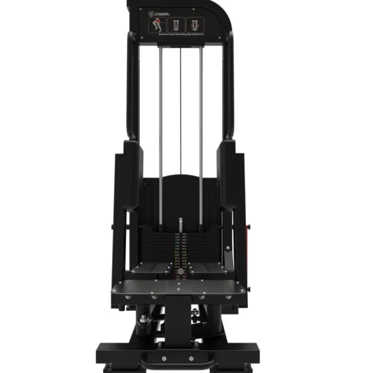 Sélectorized Standing abductor machine de marque Titanium Strength Élite Séries EL-S48 - Colonne de poids 70 kg