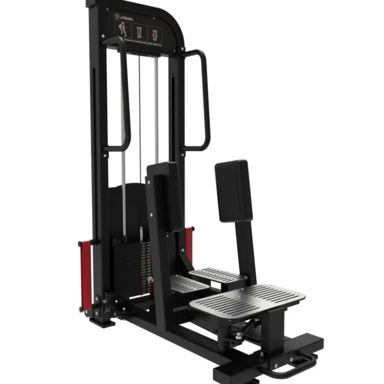 Sélectorized Standing abductor machine de marque Titanium Strength Élite Séries EL-S48 - Colonne de poids 70 kg
