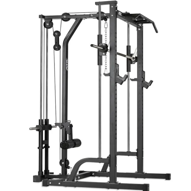 Smith machine ATX avec poulie haute et basse et barre de traction