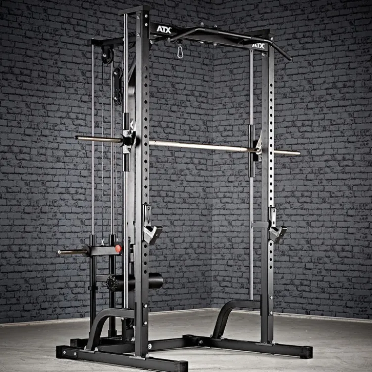 Smith machine ATX avec poulie haute et basse et barre de traction