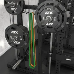 Smith machine ATX série 700 avec guidage précis et fluide ultra-robuste - Supports de rangement multiples intégrés pour homegym