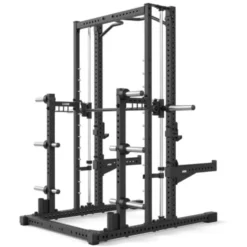 Smith machine ATX série 700 avec guidage précis et fluide ultra-robuste - Supports de rangement multiples intégrés pour homegym
