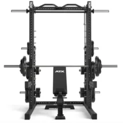 Smith machine ATX série 700 avec guidage précis et fluide ultra-robuste - Supports de rangement multiples intégrés pour homegym