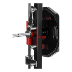 Smith machine avec barre de musculation guidée olympique - Capacité de charge 800 kg pour salle de sport