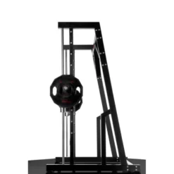 Smith machine avec barre de musculation guidée olympique - Capacité de charge 800 kg pour salle de sport
