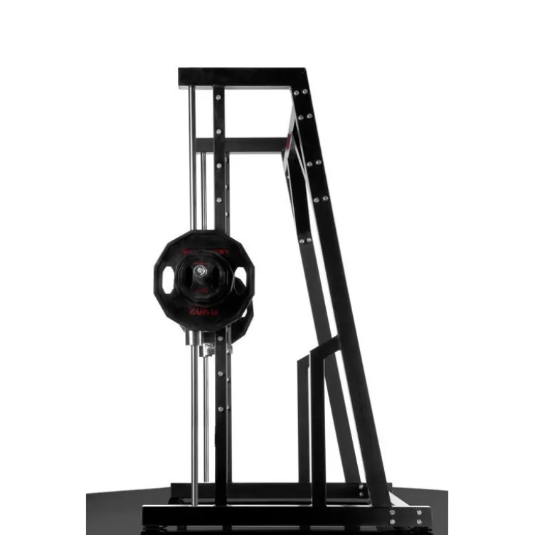 Smith machine avec barre de musculation guidée olympique - Capacité de charge 800 kg pour salle de sport