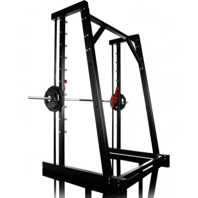 Smith machine à barre guidée pour home-gym capacité charge 500 kg