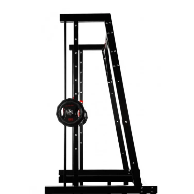 Smith machine à barre guidée pour home-gym capacité charge 500 kg