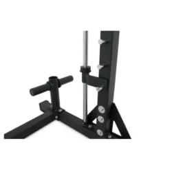 Smith machine 215 cm avec barre guidée et crochets en J - Capacité de charge 272 kg - Titanium Strength RM10