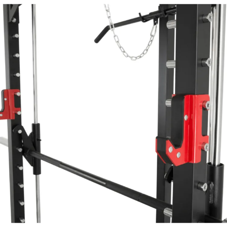 Smith machine combo rack à squat avec poulie haute et basse RM10LR1 Titanium Strength - Accessoires inclus