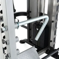 Smith Machine de musculation - Power rack avec colonne de poids et poulies