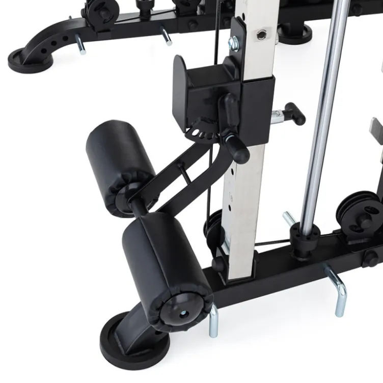 Smith Machine de musculation - Power rack avec colonne de poids et poulies