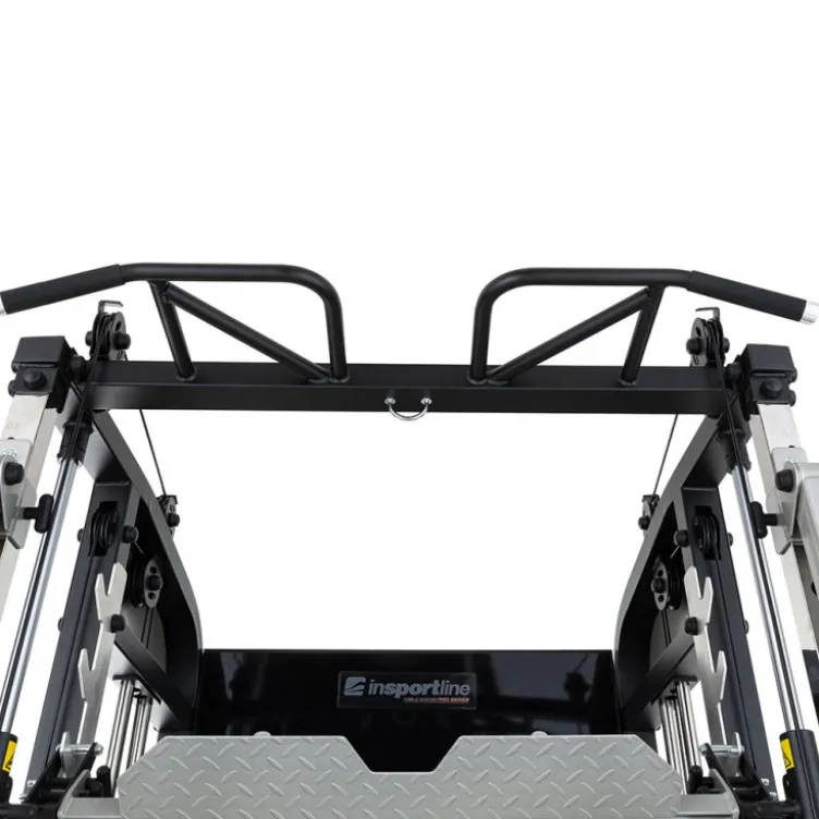 Smith Machine de musculation - Power rack avec colonne de poids et poulies