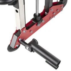 Smith machine de musculation avec colonnes de poids et barre guidée pour entraînement complet en salle de sport professionnelle