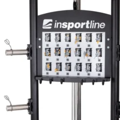 Smith machine de musculation multifonctionnelle avec colonne de poids à charges libres et poste à poulie