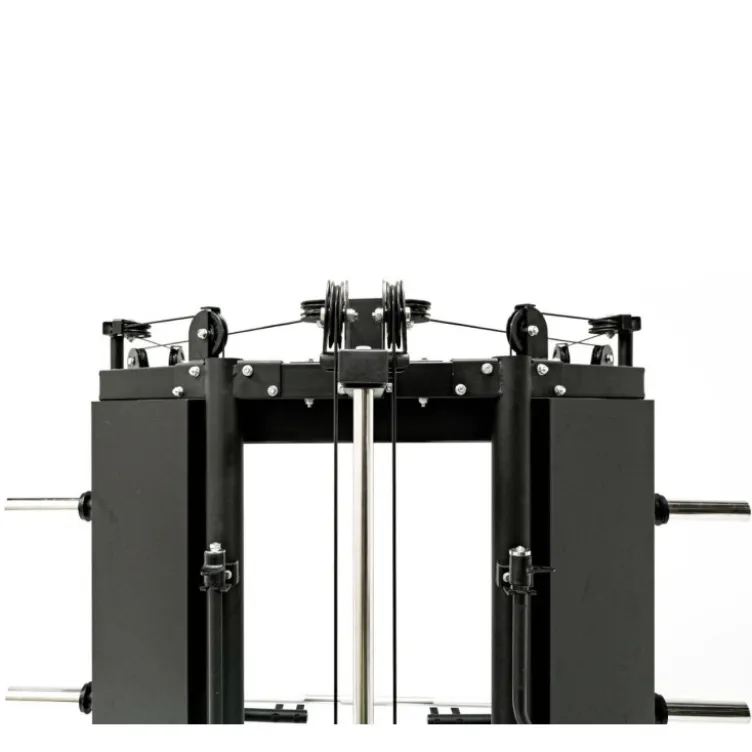 Smith machine de musculation Force USA G10 Multifonction avec poulie à charge libre et Accessoires - 400 exercices réalisables