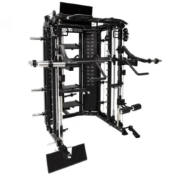 Smith machine de musculation Force USA G10 Multifonction avec poulie à charge libre et Accessoires - 400 exercices réalisables