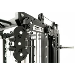 Smith machine de musculation Force USA G10 Multifonction avec poulie à charge libre et Accessoires - 400 exercices réalisables