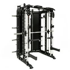 Smith machine de musculation Force USA G10 Multifonction avec poulie à charge libre et Accessoires - 400 exercices réalisables