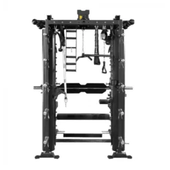 Smith Machine G20 Force USA avec fonction rack et leg press avec poulie double - Divers accessoires inclus