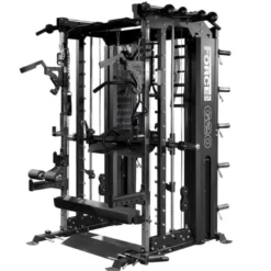 Smith Machine G20 Force USA avec fonction rack et leg press avec poulie double - Divers accessoires inclus